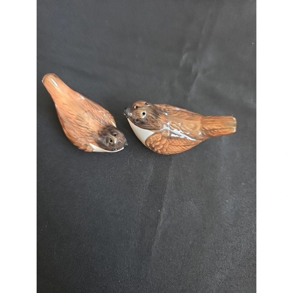 BIRDS SALT AND PEPPER SHAKERS EXCELLENT CONDITION